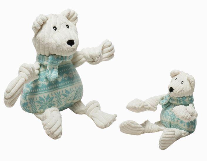 Tundra Polar Bear Knootie Weiss/Blau