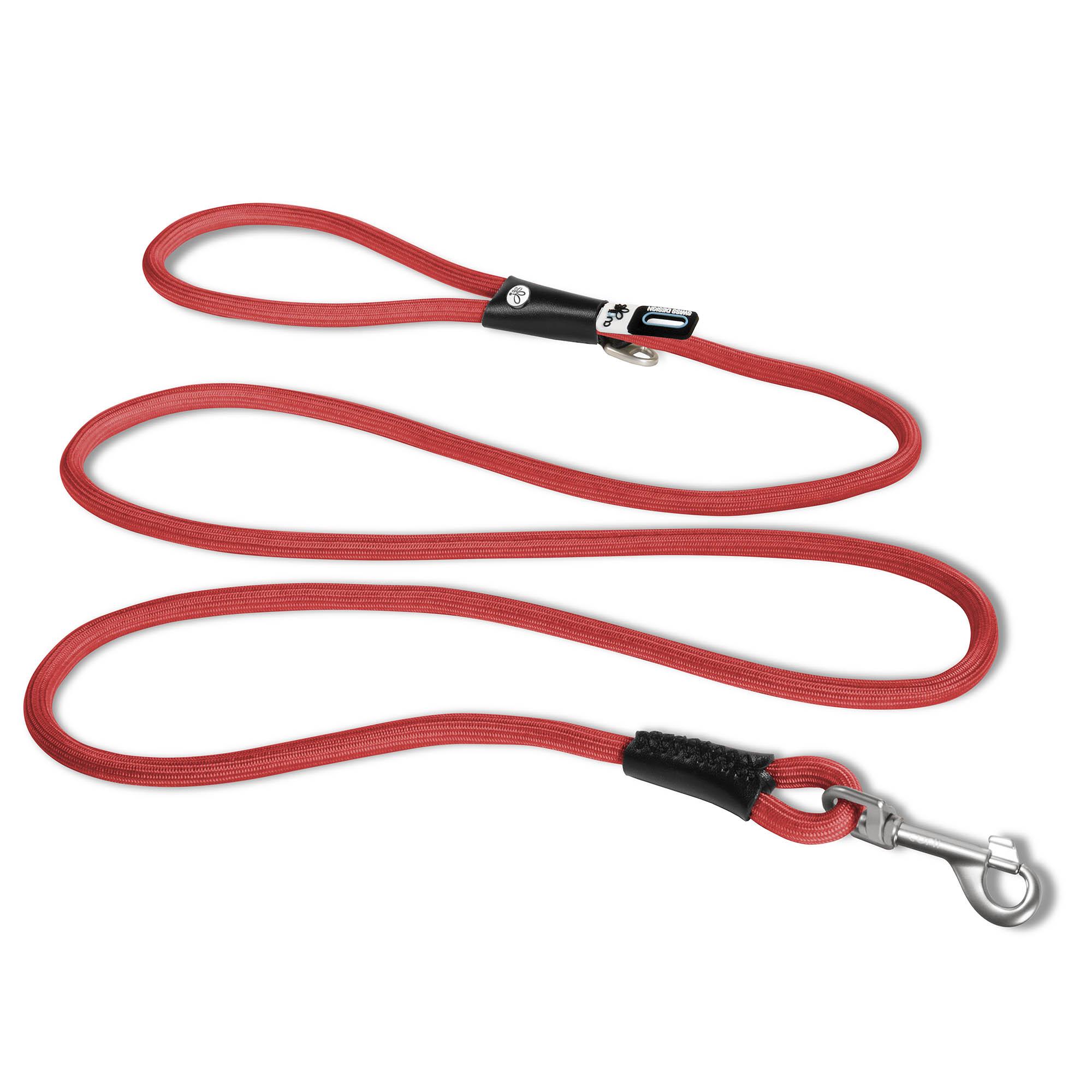 Curli Stretch Comfort Leine Rot