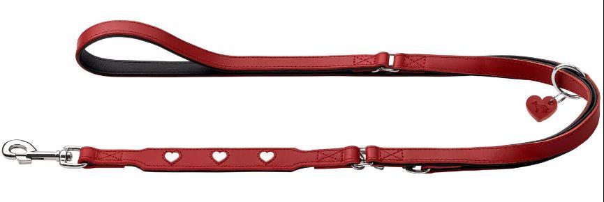 Verst. Führleine Love Rot