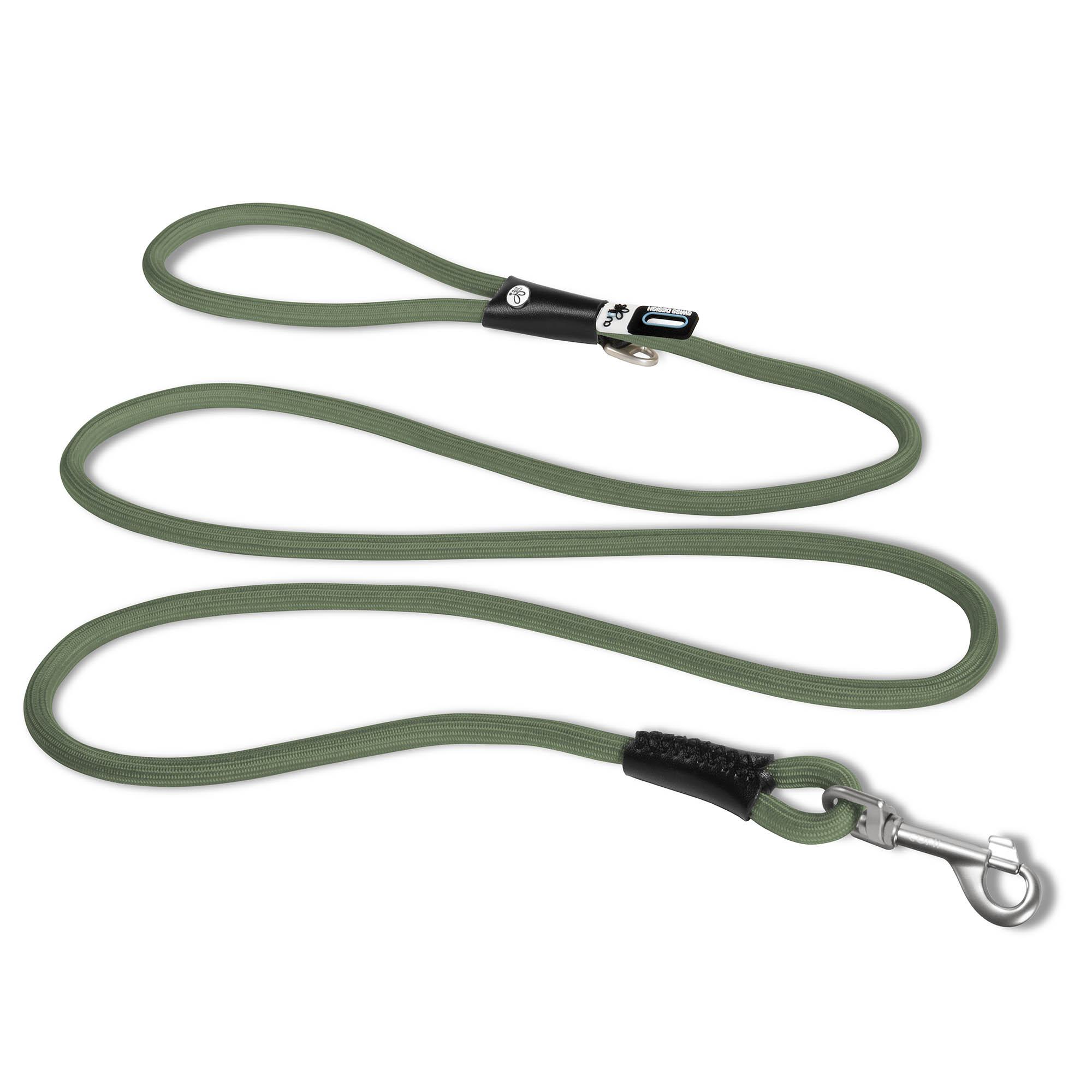 Curli Stretch Comfort Leine Moss