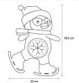 Weihnachtsspielzeug Pinguin, Farbig – Bild 2