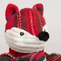 Knottie Tartan Tidings Fox, Rot/Weiss – Bild 3