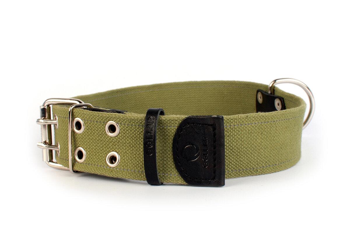 Halsband Cotton Grün
