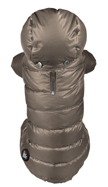 Daunenjacke Superlight Puffer mit Beinchen Deep Taupe