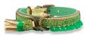 Halsband Party Animal Grün/Gold – Bild 4