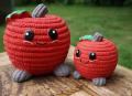 Roter Apfel Ruff-Tex, Gummi Rot – Bild 4