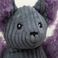 Boris Bat Knootie Grau/Lila – Bild 3