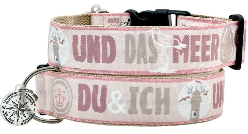 Halsband DU ICH & DAS MEER Mauve
