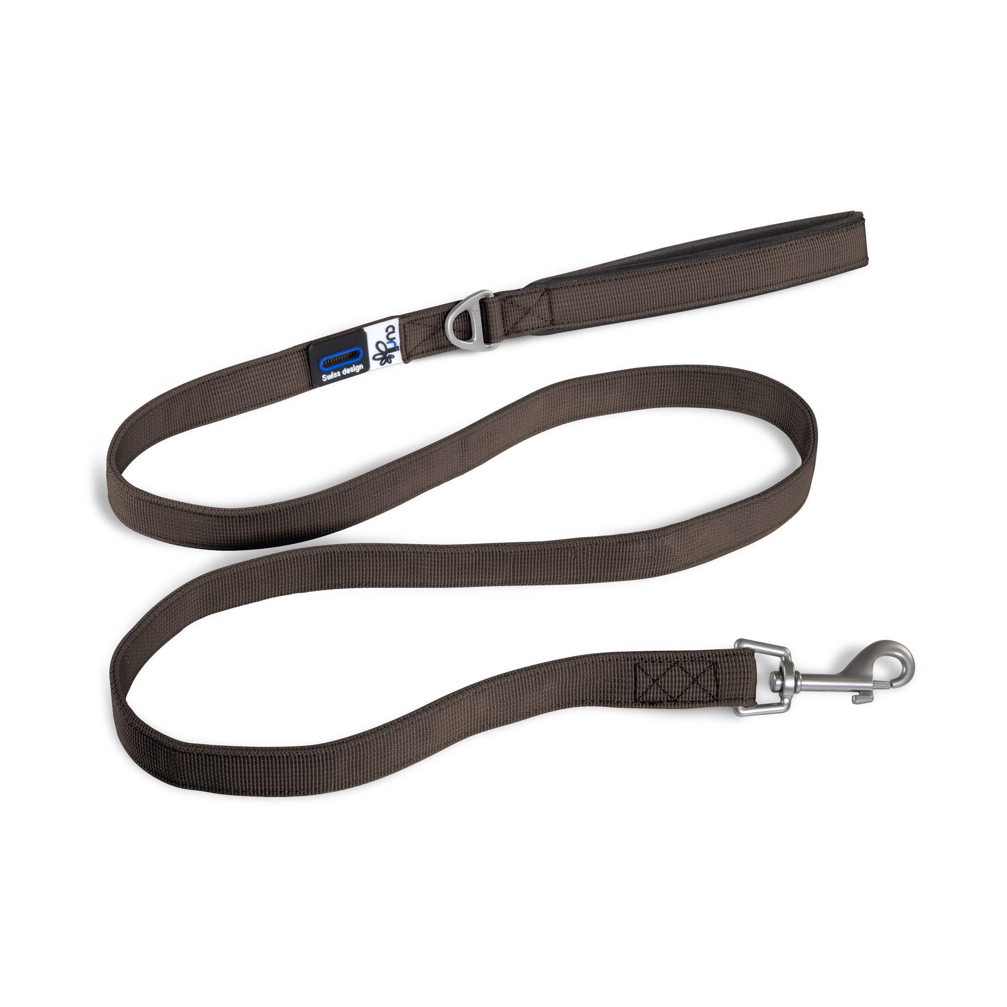 Curli Basic Nylon Führerleine Braun