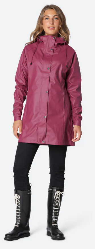 Raincoat Light True Maroon