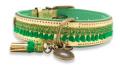Halsband Party Animal Grün/Gold – Bild 5
