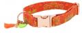 Hundehalsband Crazy mit Silber Orange – Bild 3
