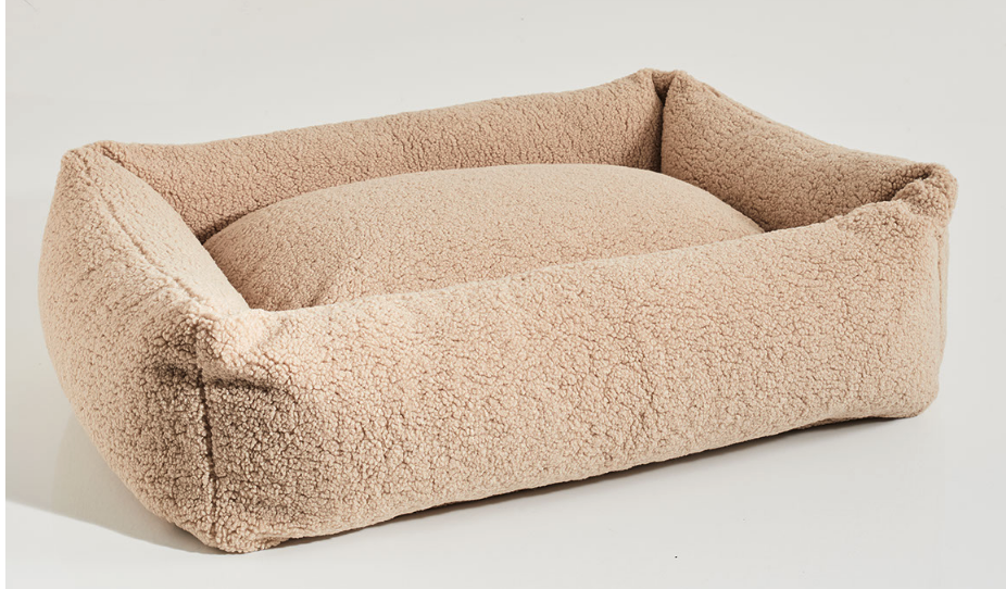 Hundebett Teddy Creme