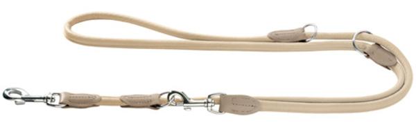 Verst. Führleine Round & Soft Elk Beige