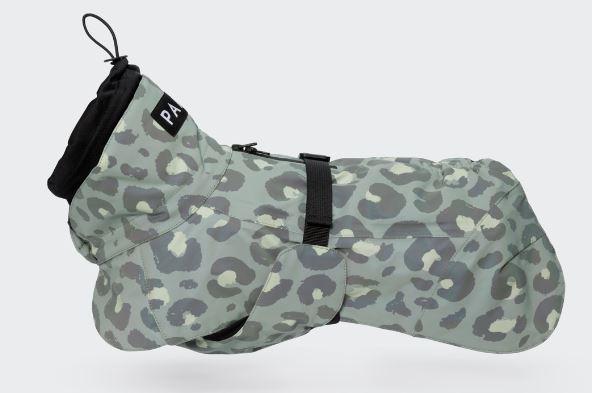 Hundewintermantel reflektierend Green Leo
