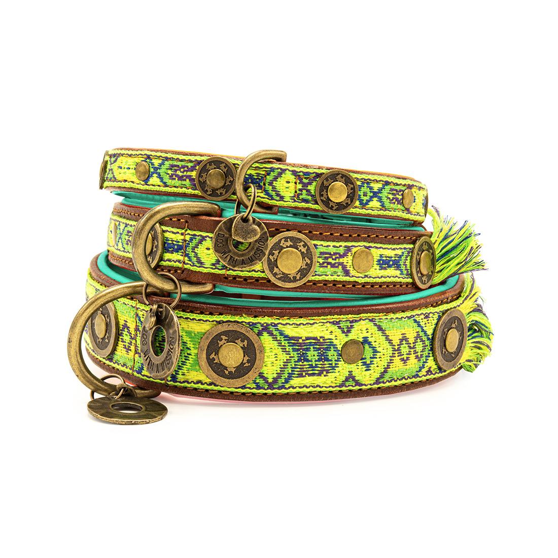 Halsband Boho Diego Gelb