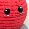 Roter Apfel Ruff-Tex, Gummi Rot – Bild 2