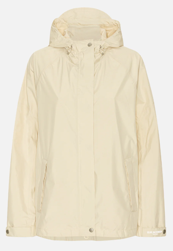 Regenjacke kurz, wasserfest, Sand