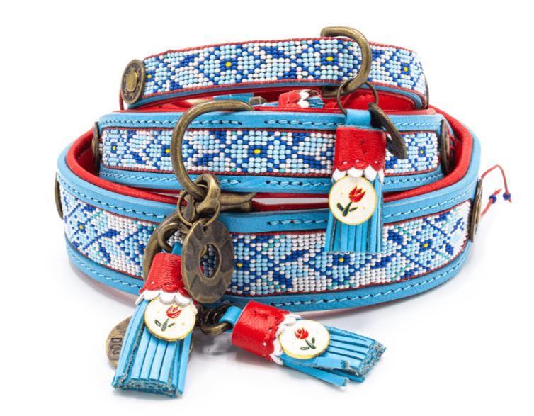 Halsband Dutchie Blau