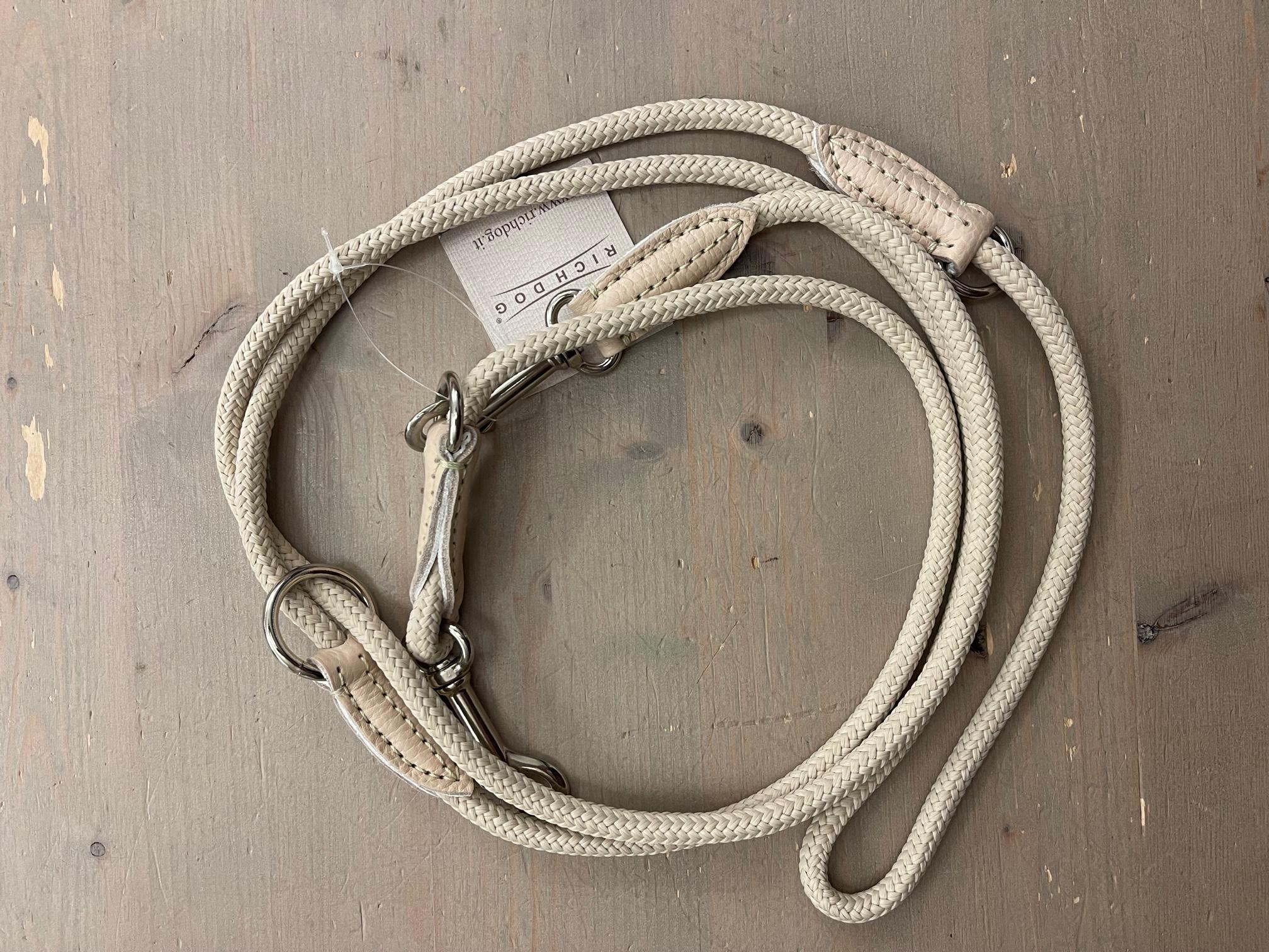 Tauleine mit Leder Crema