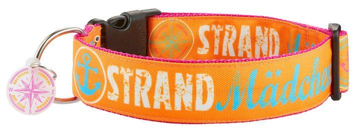 Halsband STRANDMÄDCHEN Orange