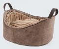 Cosy Dog Bed Deluxe Braun - Hundebett für Dackel und kleine Hunde – Bild 8