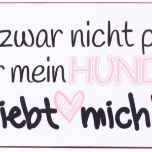 Sign - Ich bin zwar nicht perfekt...