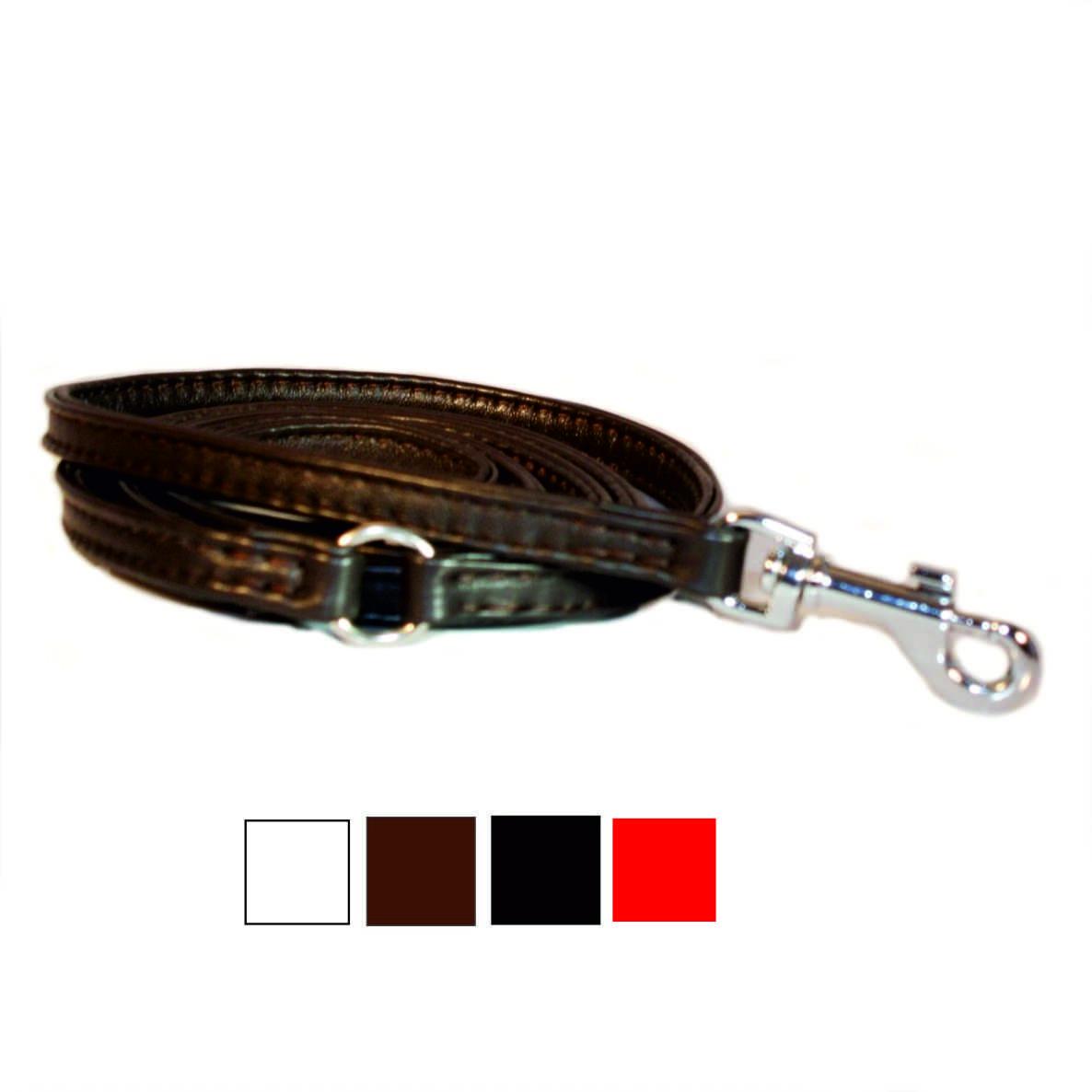 Leine Nappaleder Braun oder Schwarz