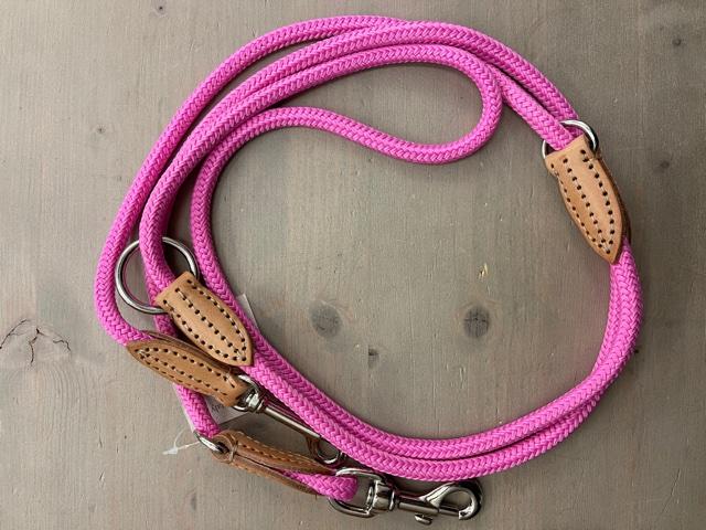 Tauleine mit Leder Pink