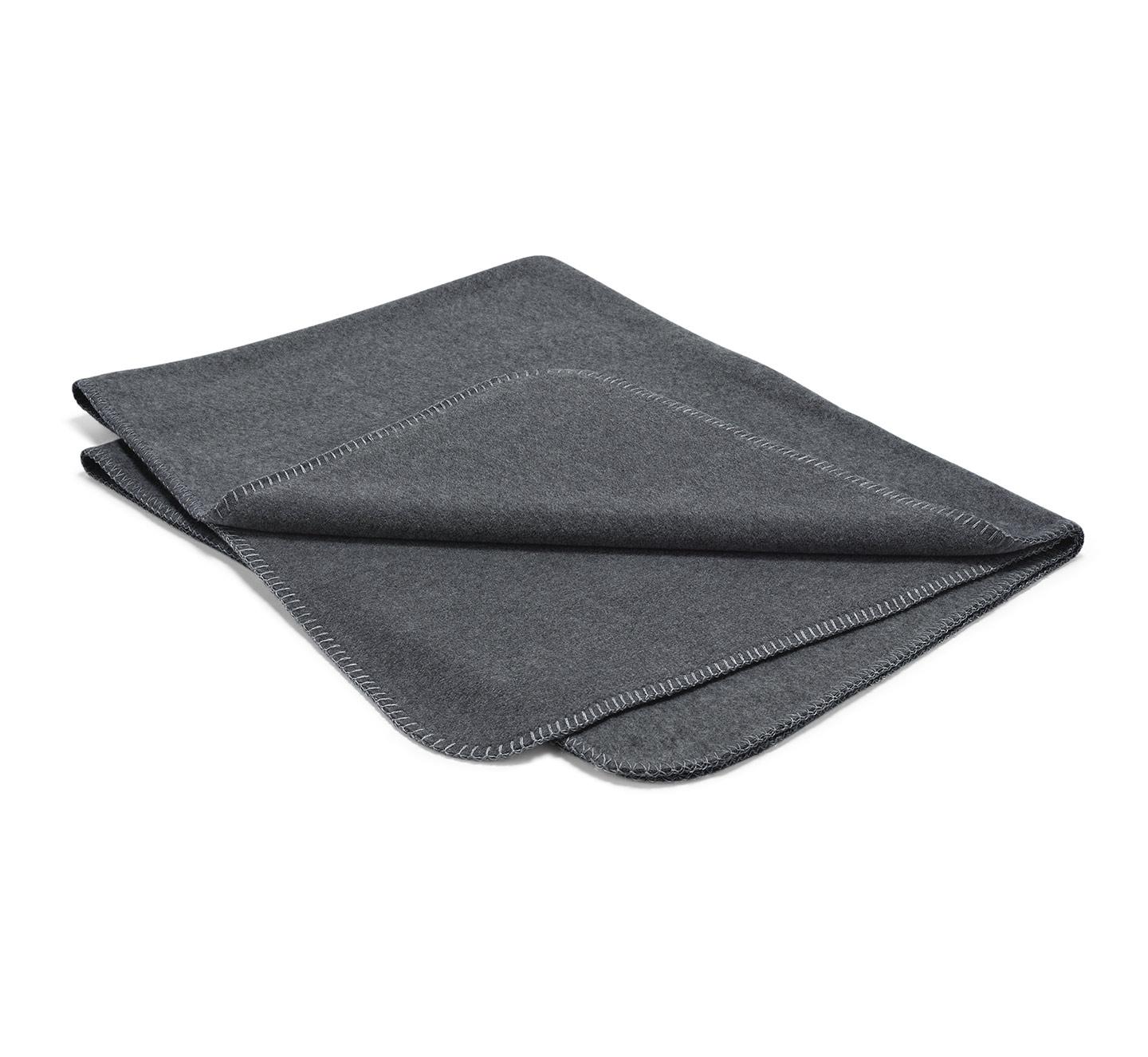 Fleecedecke Unica Kiesel