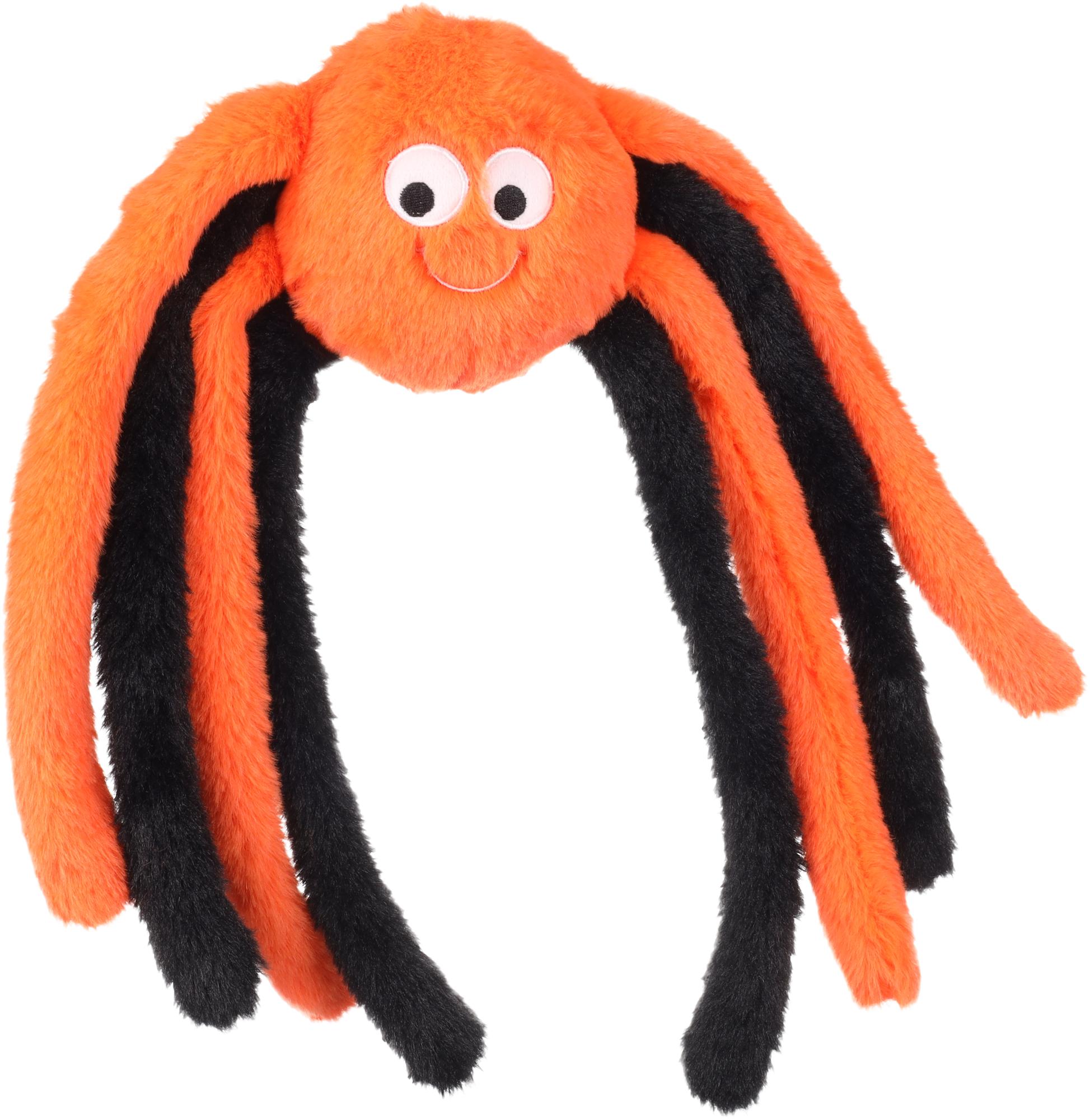 Halloween Spielzeug Callie Spinne, Schwarz-Orange