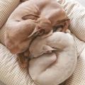 Nuck Hundebett Vichy Beige/Weiss – Bild 2