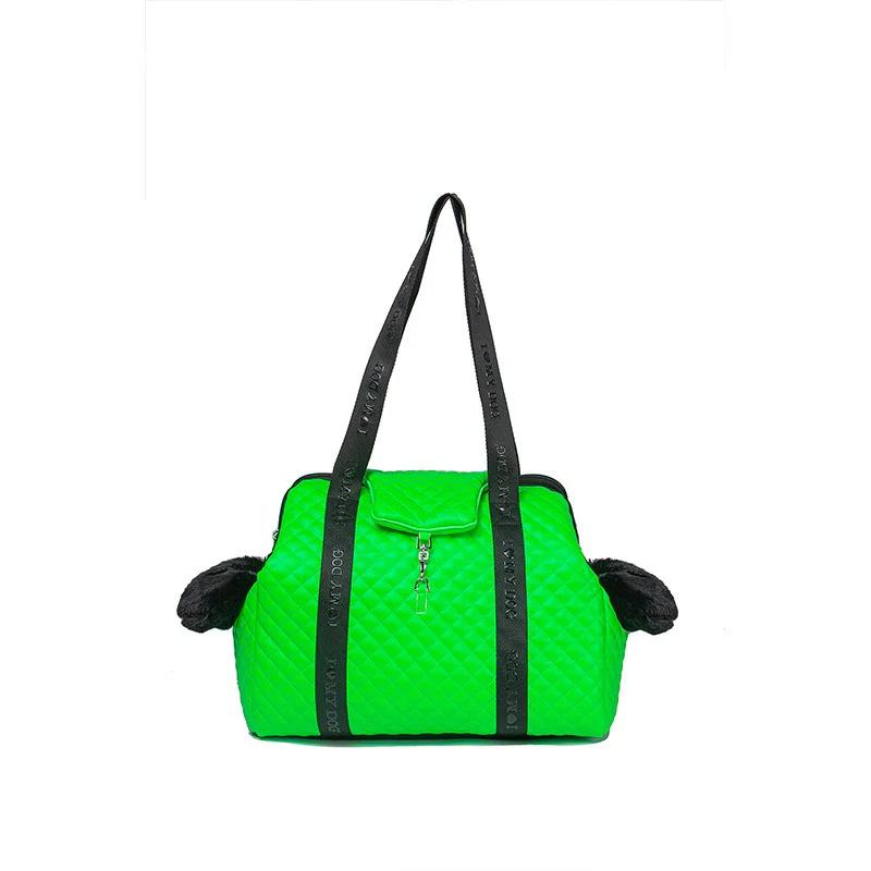 Hundetasche Fluo Green