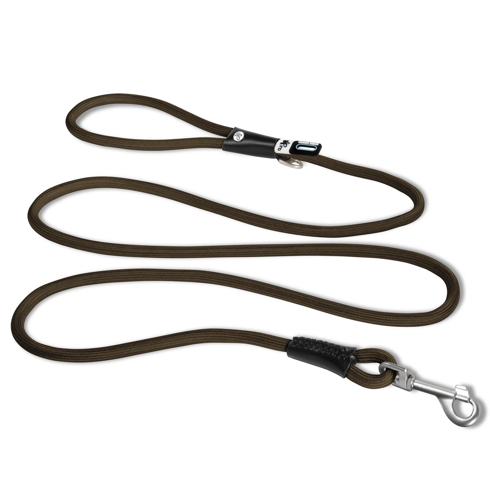 Curli Stretch Comfort Leine Braun