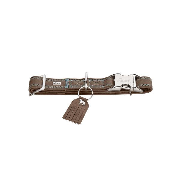 Halsband Lucca Alu-Strong Walnuss/Grau