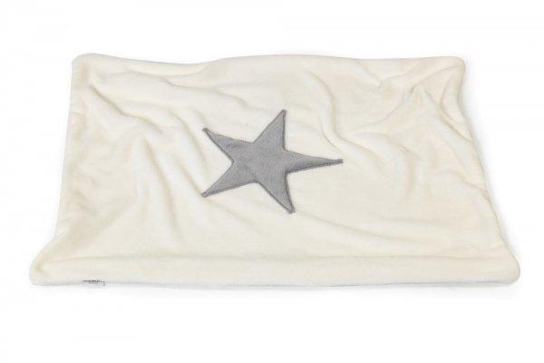 Plaid Pooch Creme, Stern Grau