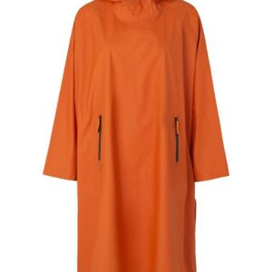 Regenponcho Red Orange