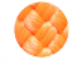Leine Tau und Leder Orange – Bild 2