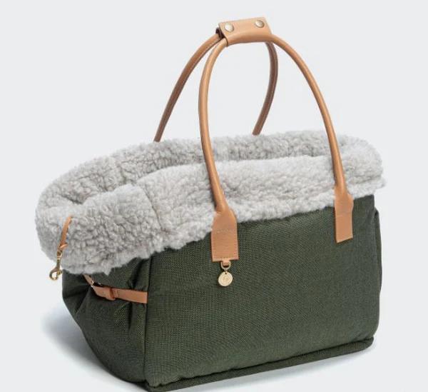 Hundetasche Como Dark Green – Bild 2