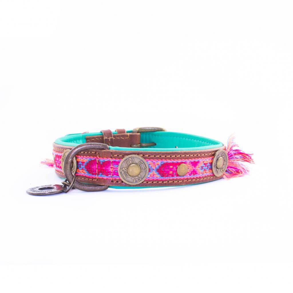 Halsband Boho Rosa
