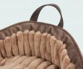 Cosy Dog Bed Deluxe Braun - Hundebett für Dackel und kleine Hunde – Bild 9