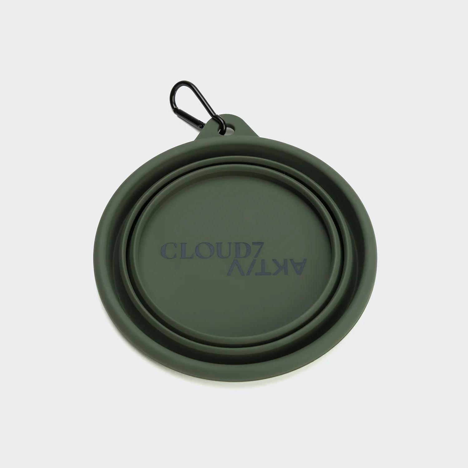 Faltbarer Reisenapf AKTIV Dark Olive – Bild 3